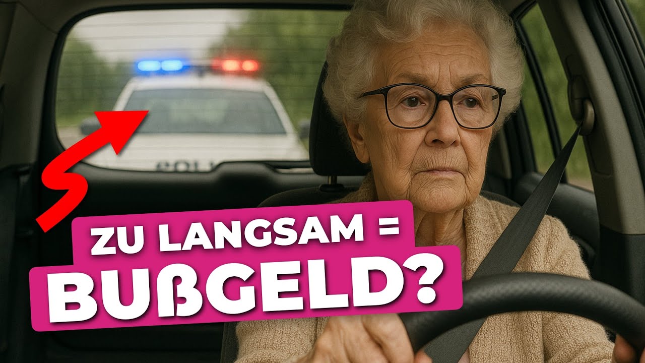 Zu langsam? Durchgefallen. - Warum ist das so und wie hoch sind die Strafen? 🧐