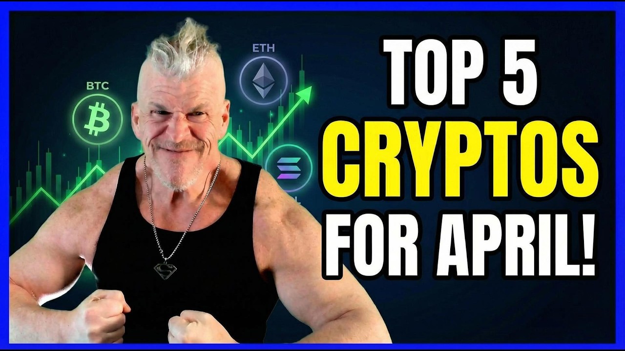 TOP 5 kryptowalut na KWIECIEŃ! (KUP TERAZ ALBO ŻAŁUJ W MAJU!)