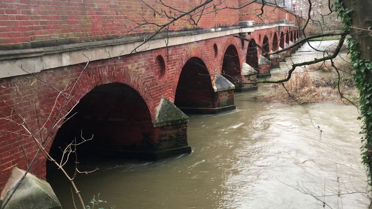 SECRETS OF SURREY - Walking by River Mole in Leatherhead
