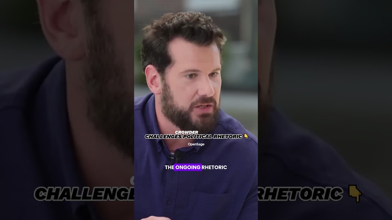 Steven Crowder Debates Democrat on Political Rhetoric 