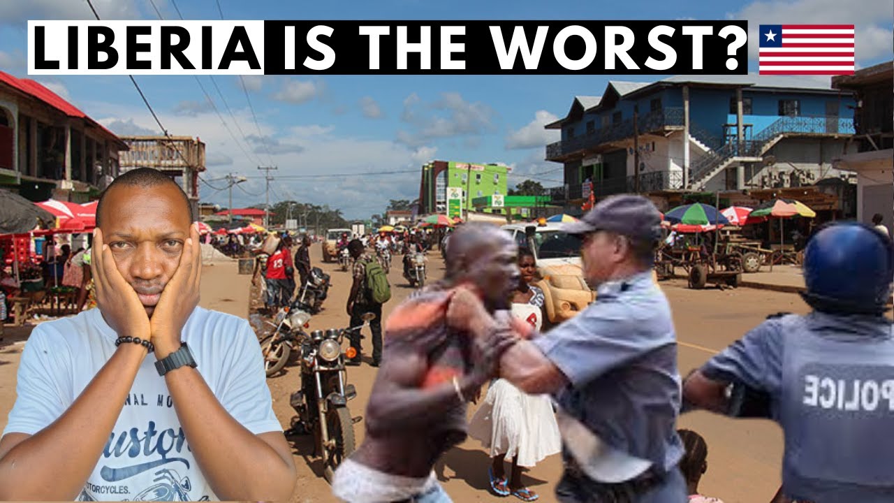LIBERIA is the Worst Country?....................Border Crossing from Ivory Coast to Liberia