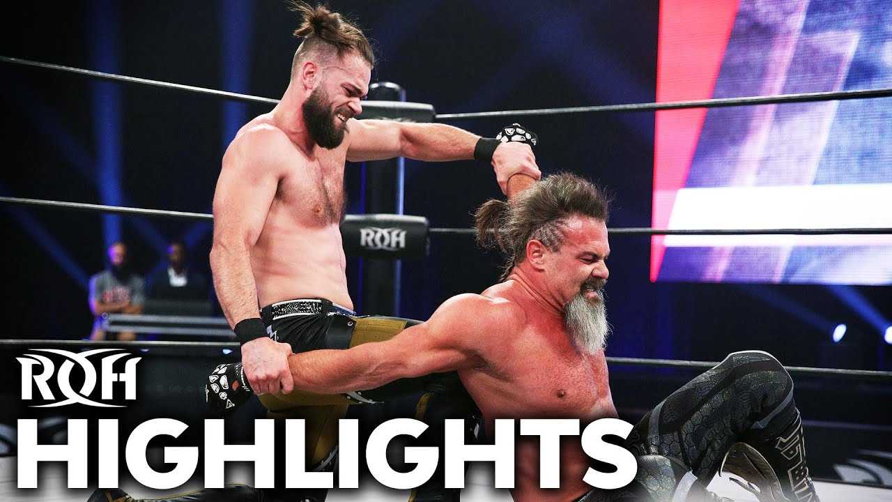 Flip Gordon Gets Mercenary on PJ Black! ROH Highlights