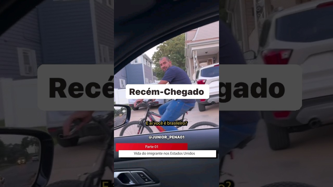 Achei um brasileiro rec&eacute;m chegado nos EUA na rua! 🚴&zwj;♂️ #imigrantebrasileiro #brasileirosnoeua #eua
