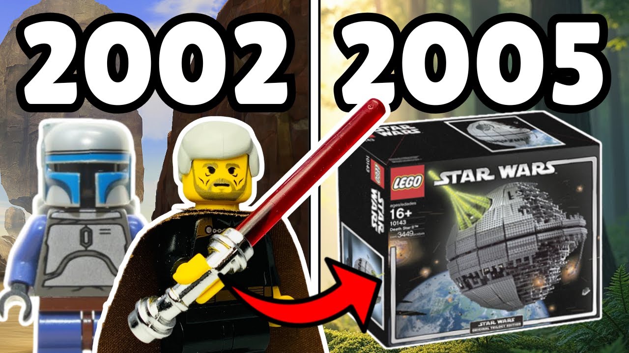 Лучшие КЛАССИЧЕСКИЕ наборы Lego Star Wars (1999–2005)