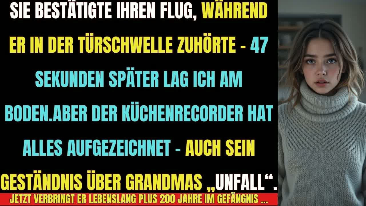 👉 „Sie bestätigte ihren Flug – 47 Sekunden später lag sie am Boden… doch der Recorder verriet A