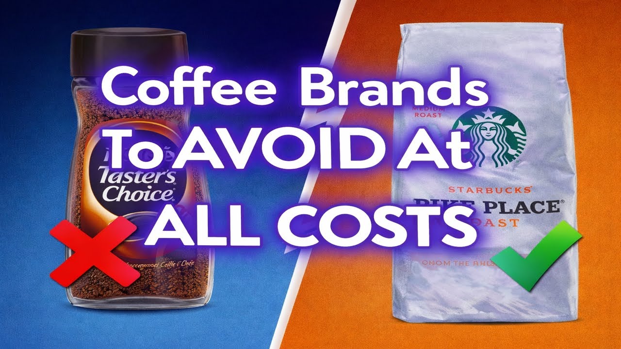 8 coffee Brands You Should NEVER Drink (And Few That Are Clean to Use)