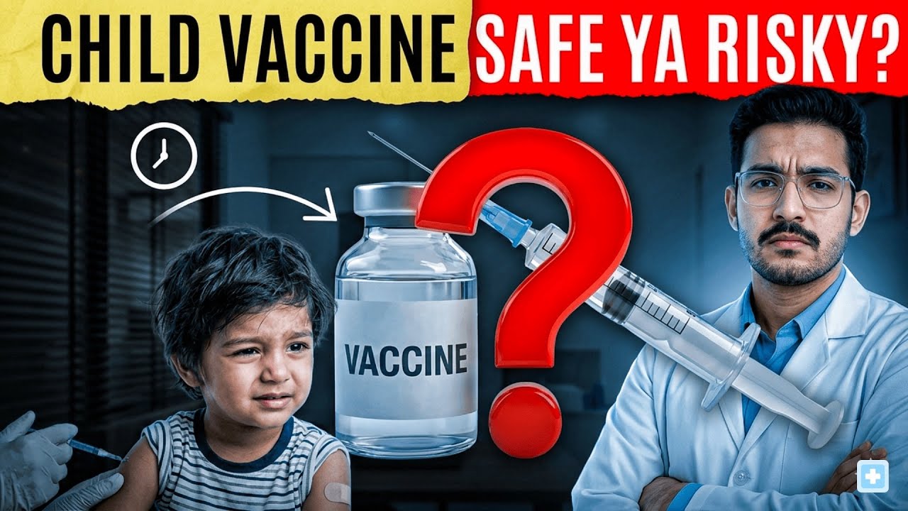 Bachon ki Vaccine Safe hai ya nahi? Childhood Vaccines ke Fayde aur Side Effects 