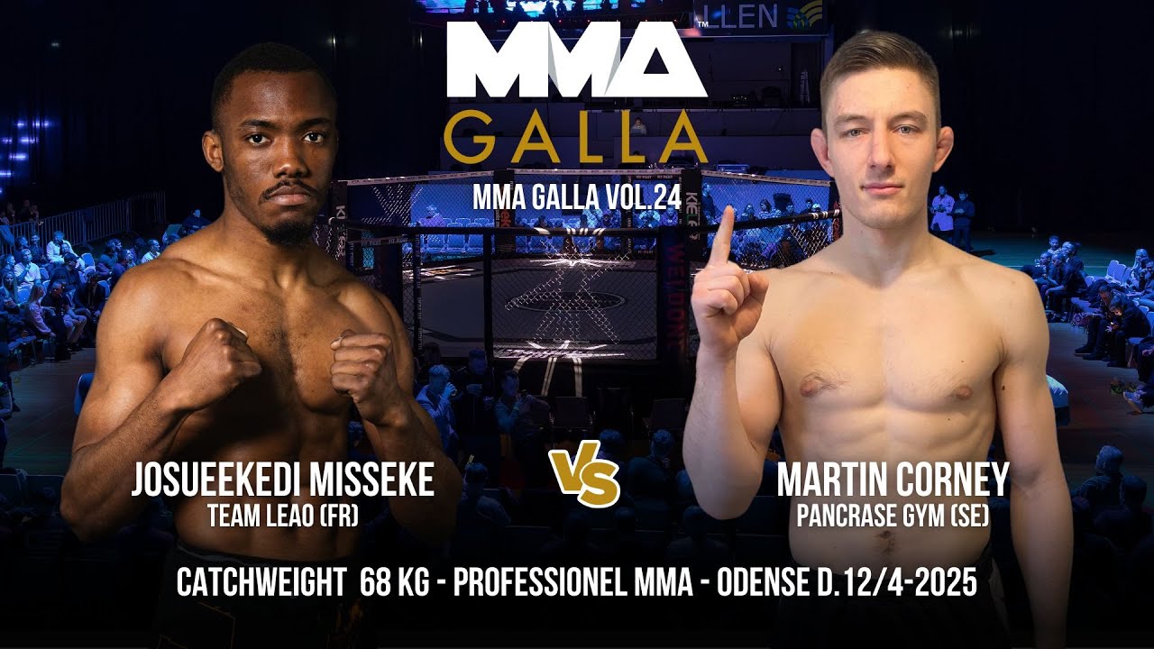 Josueekedi Misseke (Team Leao(Fr)) Vs. Martin Corney (Pancrase MMA (Se))