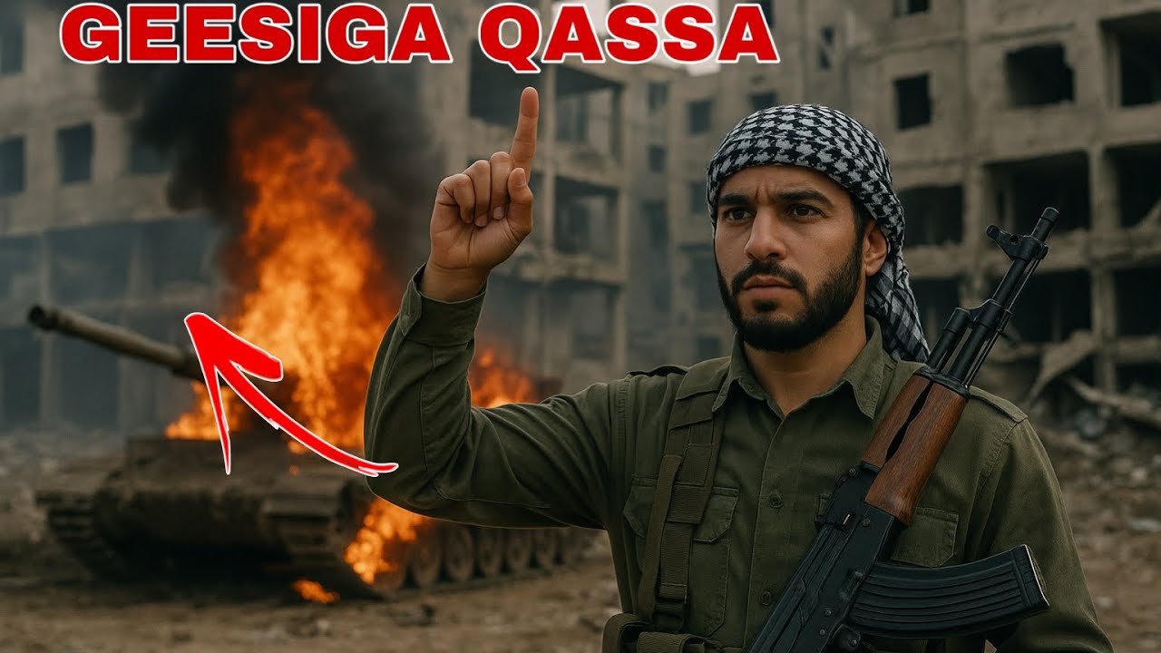 GEESI FALASTINI AH OO EBER KA DHIGAY CIDAN ISRA11 AH KALIGIS HADANA GURMADKI BAABA UDAARAY DAWO