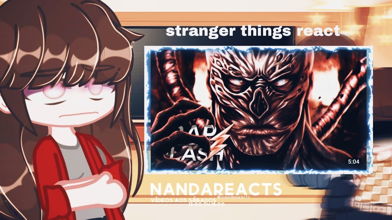 stranger things React ao rap do vecna