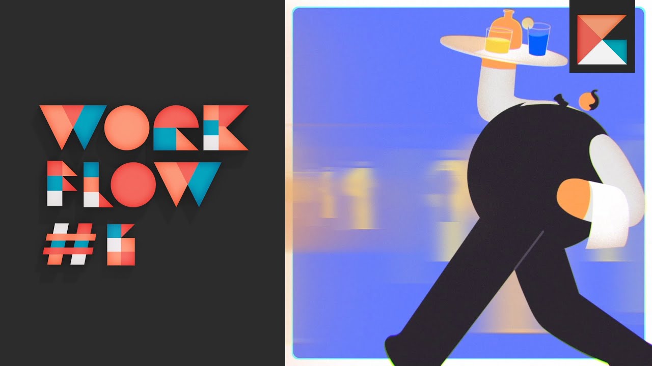 WORKFLOW #06: Frame by frame character animation using Rough Animator, Animate and After Effects