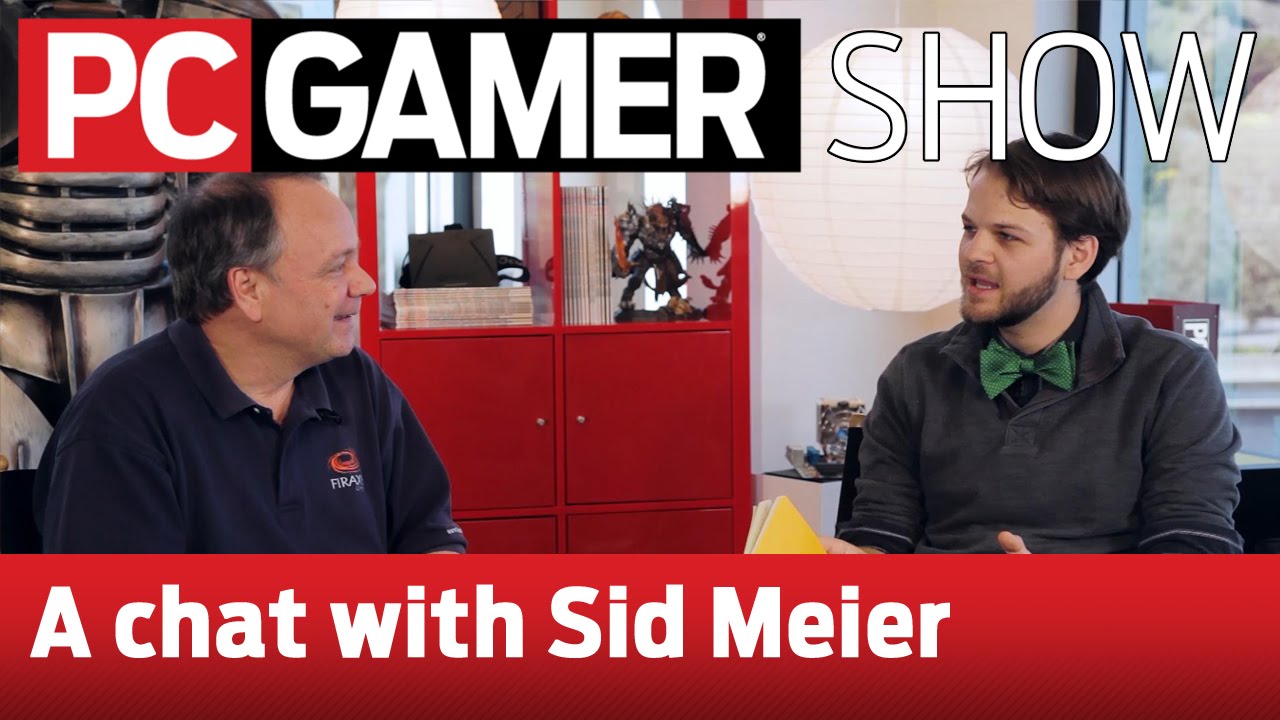PC Gamer Show: Sid Meier talks Civilization, Starships, and VR