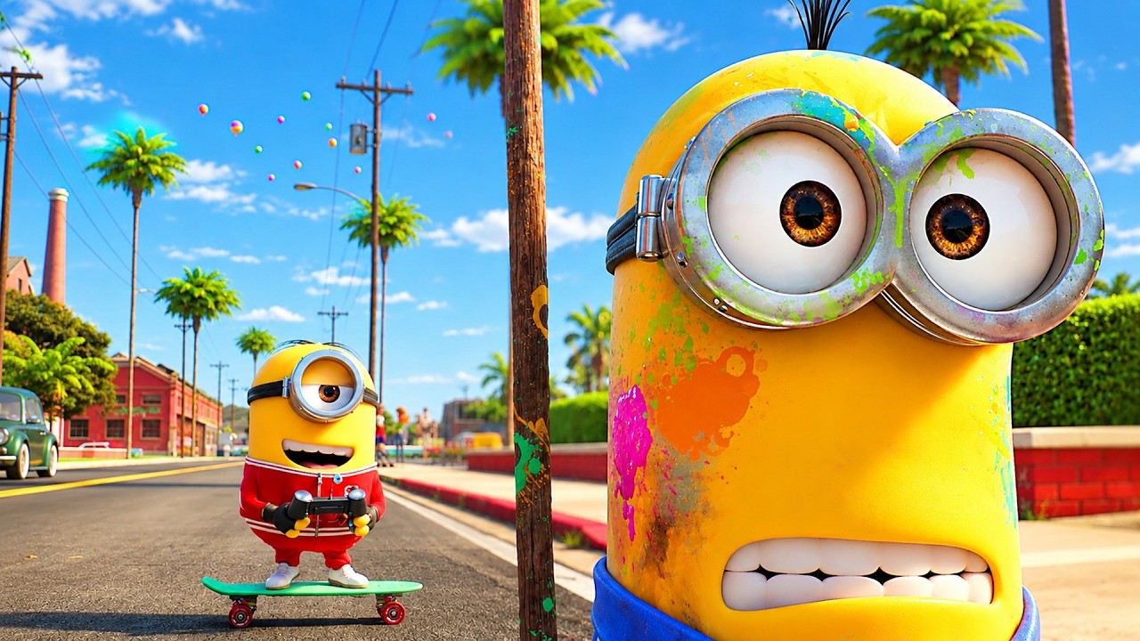 The most UNHINGED Moments from the Minions ⚡ 4K