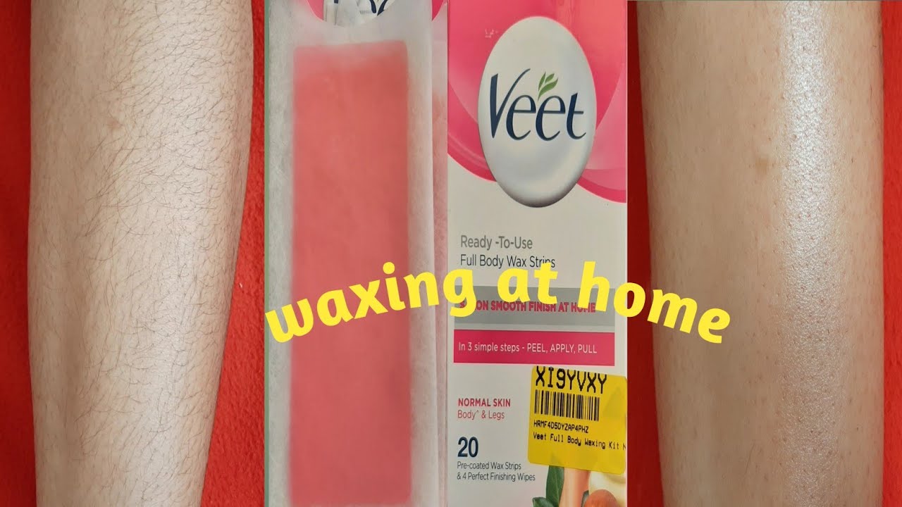 How to use veet wax strips?Waxing at home hair removal hacks