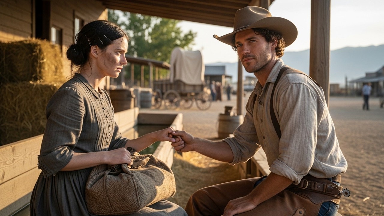 She Had Nowhere To Go When They Locked Her Out, The Cowboy Made Sure She Had A Roof Over Her Head