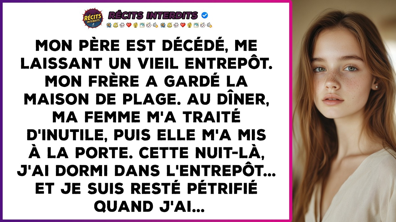 Mon Père M'a Laissé Un Vieil Entrepôt. Ma Femme Disait Que J'étais Un Incapable... Jusqu'à Ce Que...
