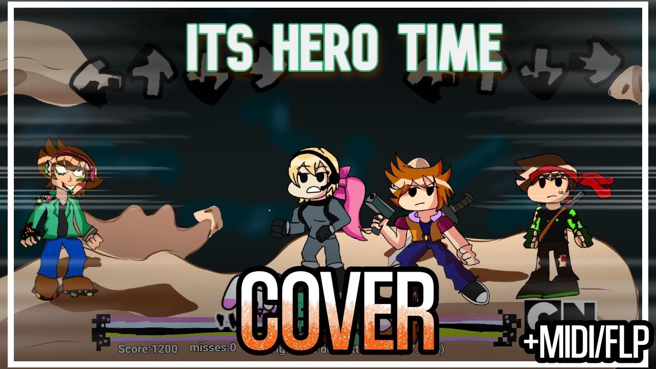 It's Hero Time But Elkillua And Kurindoki Sing it (+MIDI/FLP)