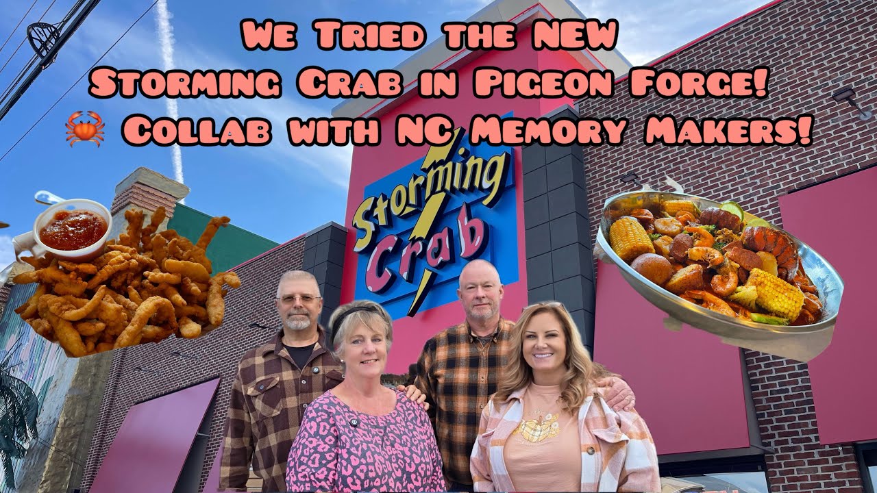 Мы попробовали нового «Штормового краба» от Pigeon Forge! 🦀 Совместная работа с North Carolina Me...