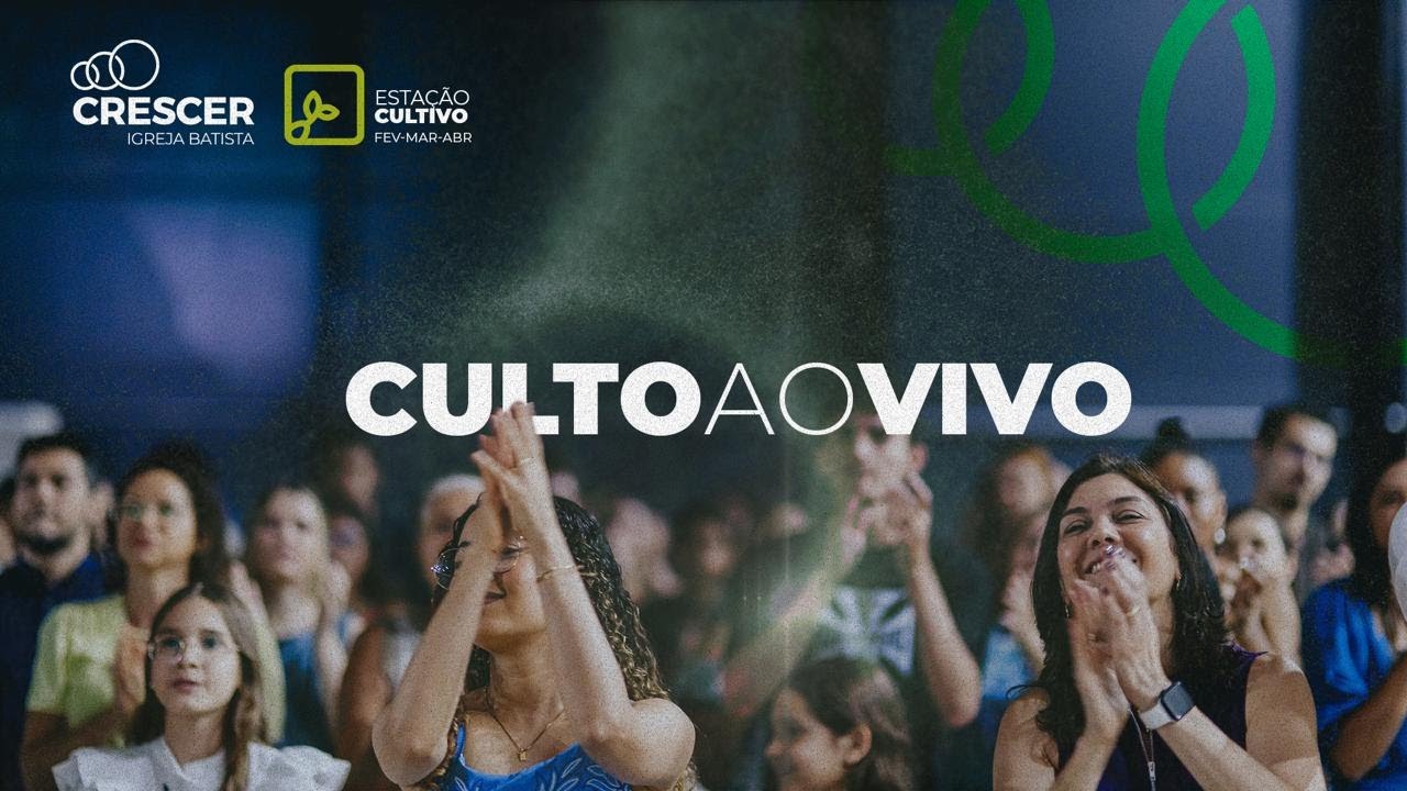 CULTO AO VIVO - COM LIBRAS (LINK NA DESCRIÇÃO)