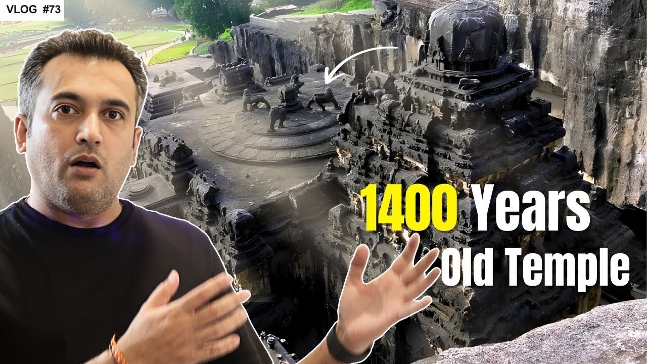 Ellora Caves Vlog | Exploring 1400-Year-Old Kailasa Temple