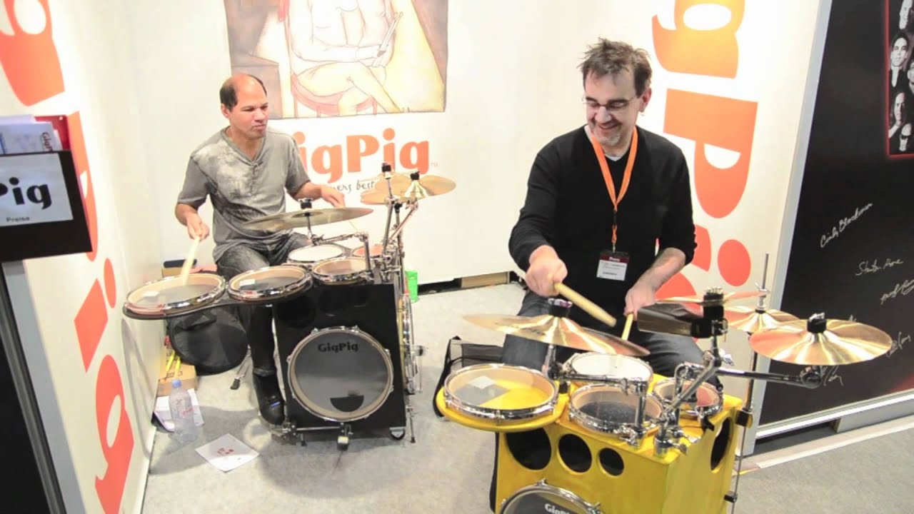 Gigpig drums musikmesse 2012