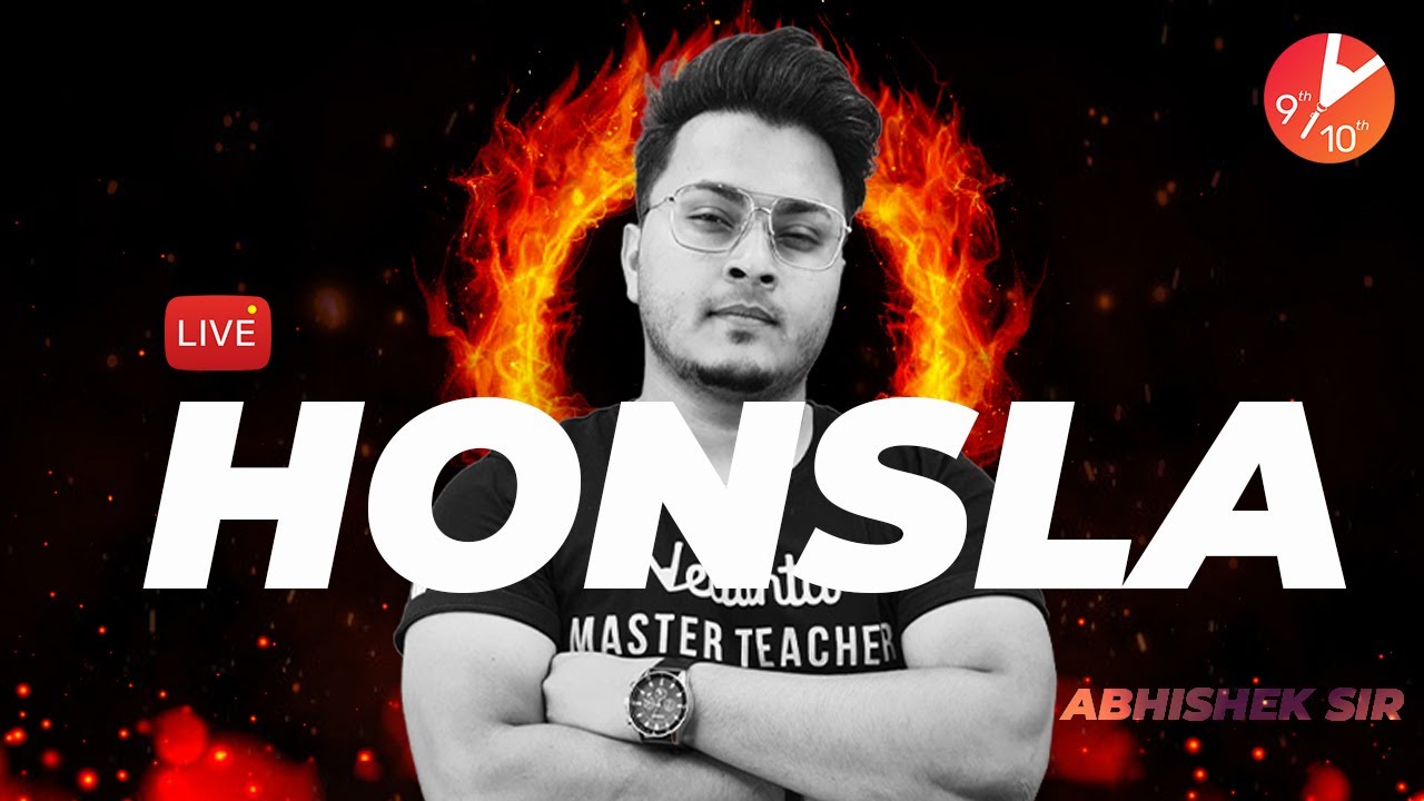 HONSLA - 1st Time Ever Teacher and Student Live Motivation Session! 🔥 | Vedantu Class 9 and 10