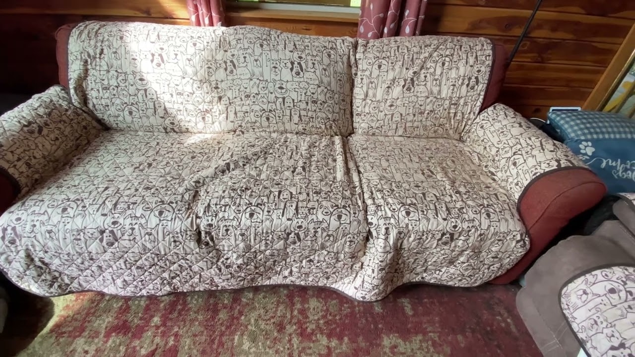 Sofa Shield Couh Slip Cover Dogs Cats