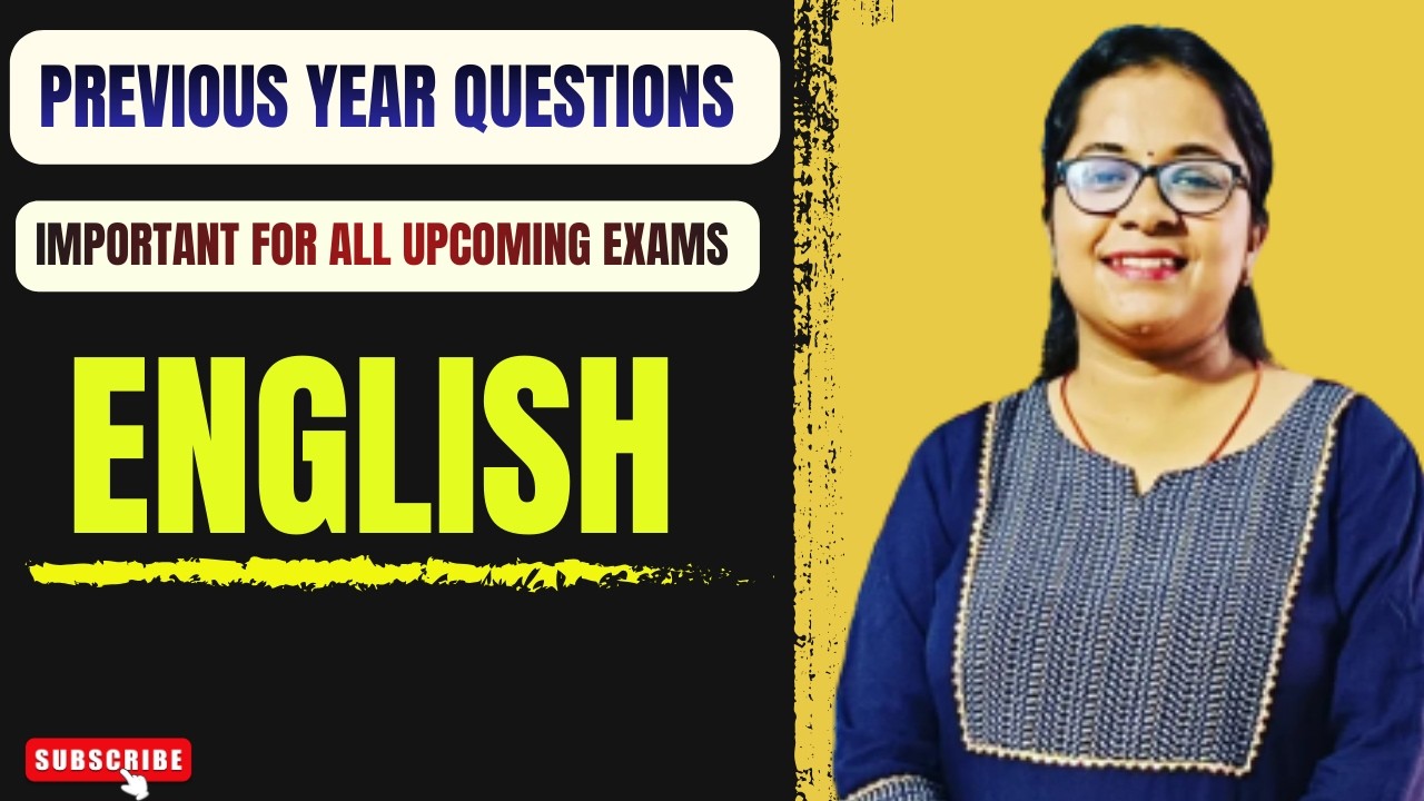 All PYQs of English for Odisha Government Exams | Complete Practice Session | By Payal Mam