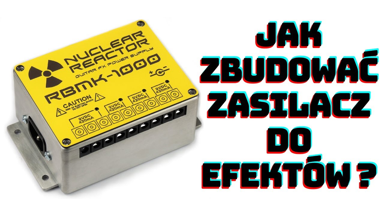 Jak zbudować zasilacz do efektów gitarowych? (+ KONKURS)