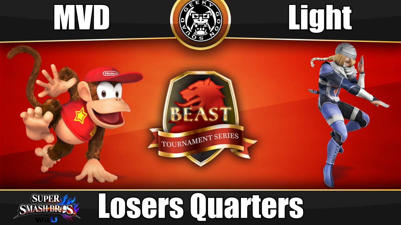 BEAST 6 - PG | MVD (Diddy) Vs. MyMo | Light (Mario, Sheik) - Losers Quarters