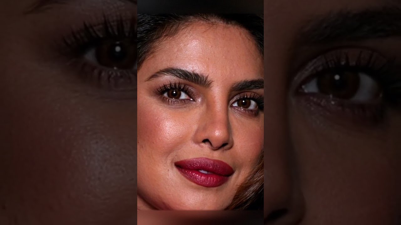 Priyanka Chopra's Cute Beautiful Face Glamour Ultimate Vertical Close-up Another Look