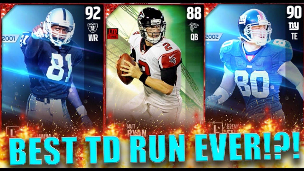 BEST TOUCHDOWN RUN EVER!! | SUPER STACKED DRAFT!! - Madden Draft Champions 17