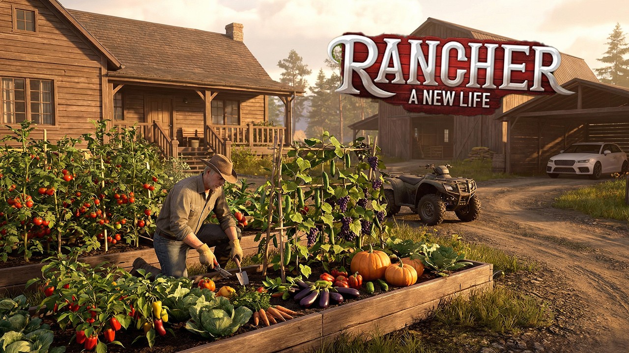 FARMING SIMULATOR 25 + RANCH SIMULATOR = Rancher: A New Life