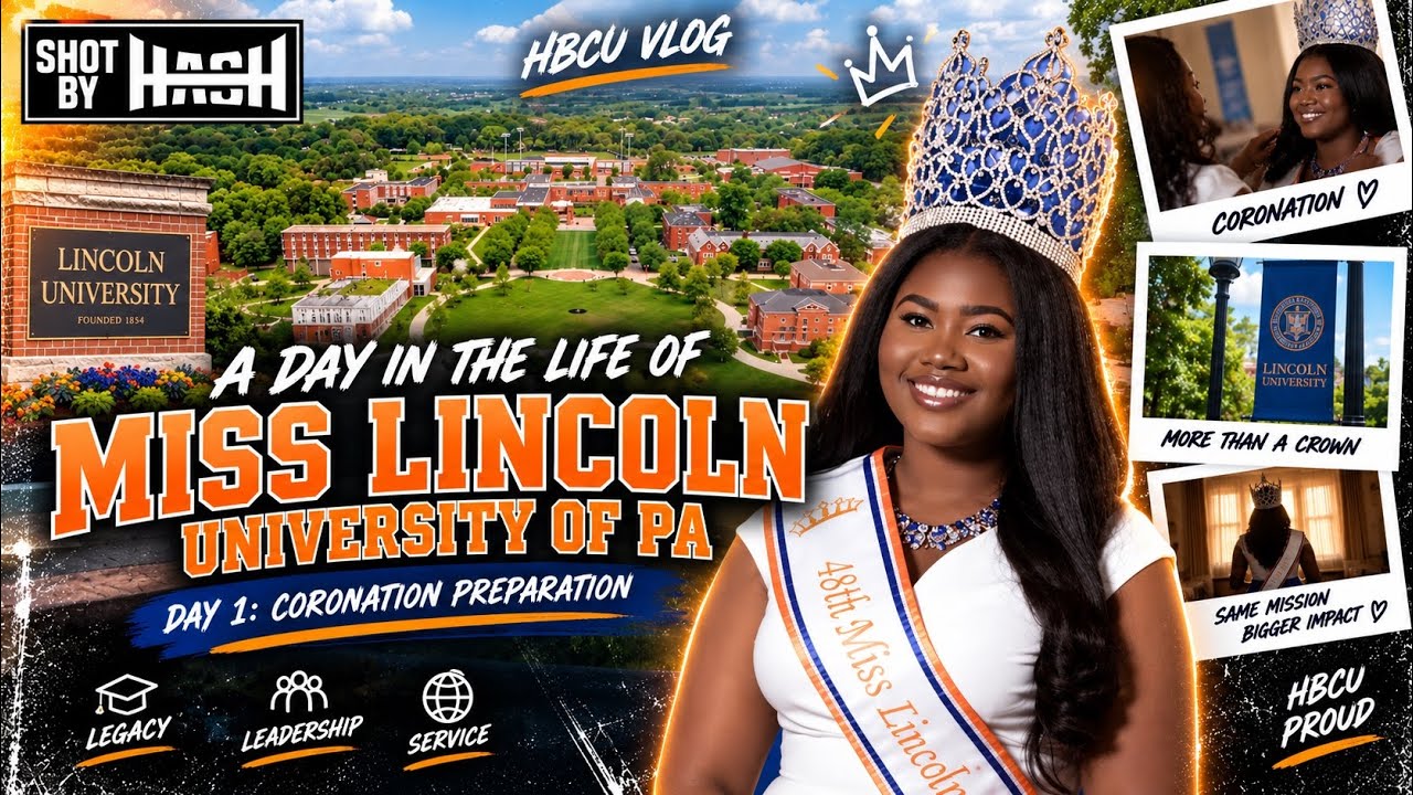 Day In The Life Of 48th Miss Lincoln University of PA (Day 1: Coronation Preparation) | HBCU VLOG