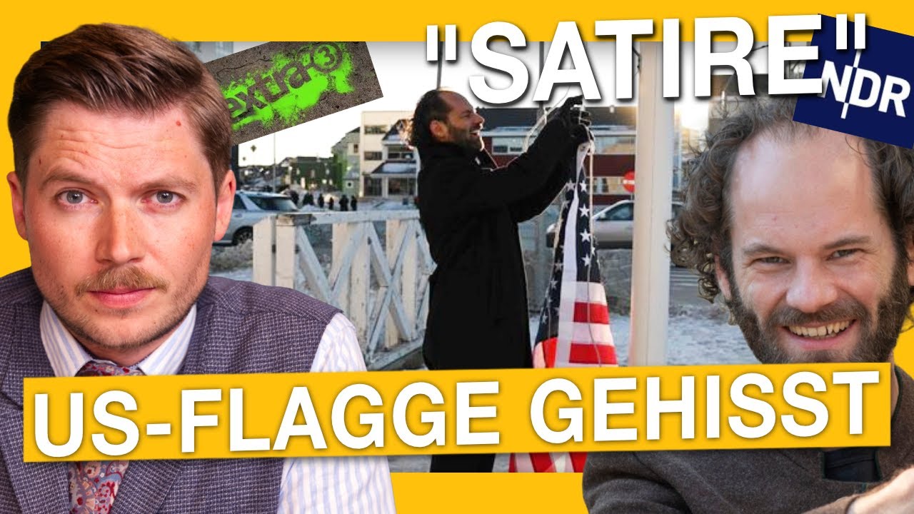 Grönland-Skandal: NDR-Mitarbeiter hisst US-Flagge! 130€ Bußgeld