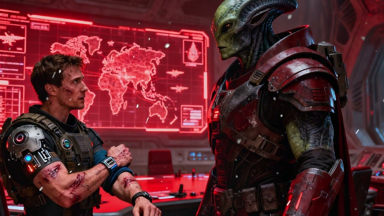 Alien General Asked About War Wounds, Human Replied  'Which Ones  I Collect Them