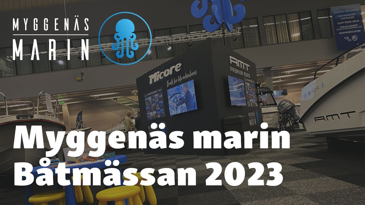 Myggenäs marin | Båtmässan - Göteborg 2023! 🥳