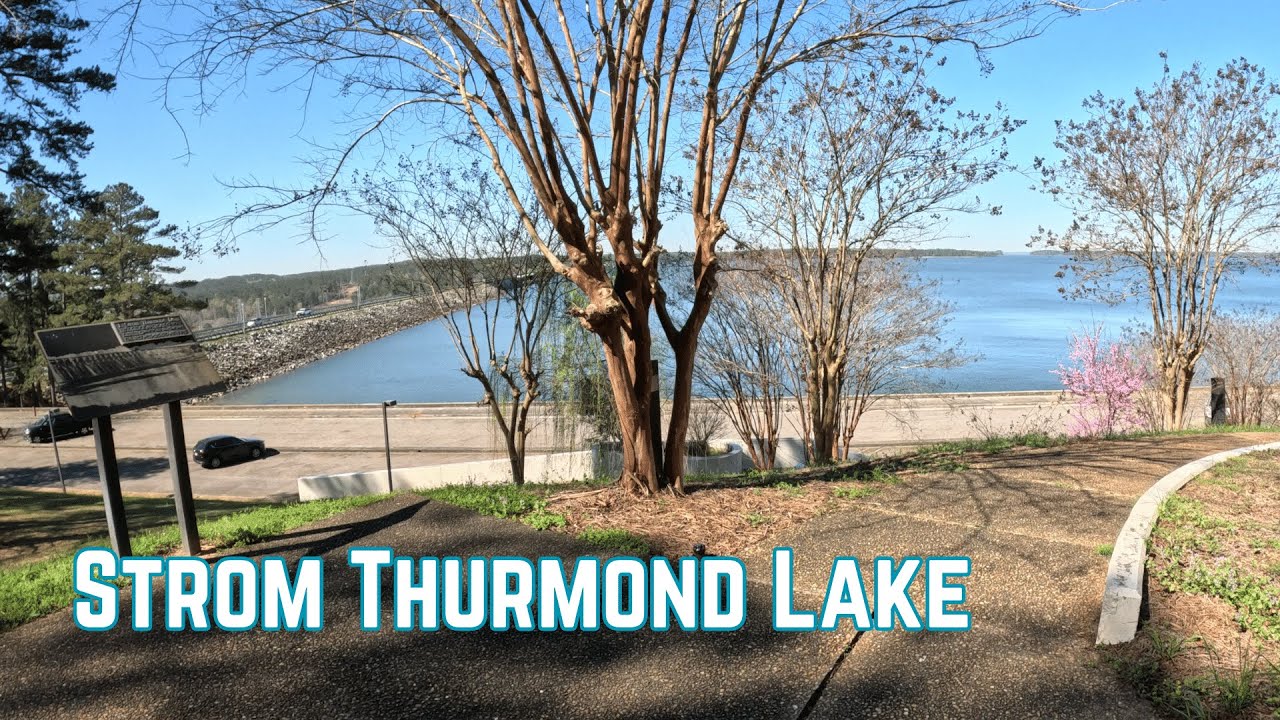 Walking Tour - Strom Thurmond / Clarks Hill Lake and Dam, SC / GA (4K)