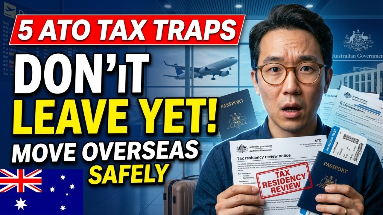 Leaving Australia? 5 ATO Tax Traps Every Australian Must Avoid Before Moving Overseas