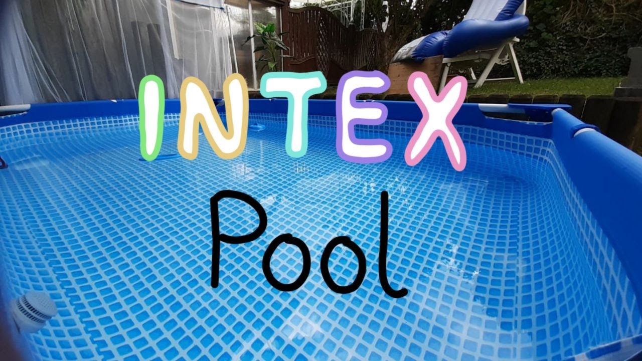 Intex Metal Frame Pool 260 × 160cm  |  Meine Erfahrungen