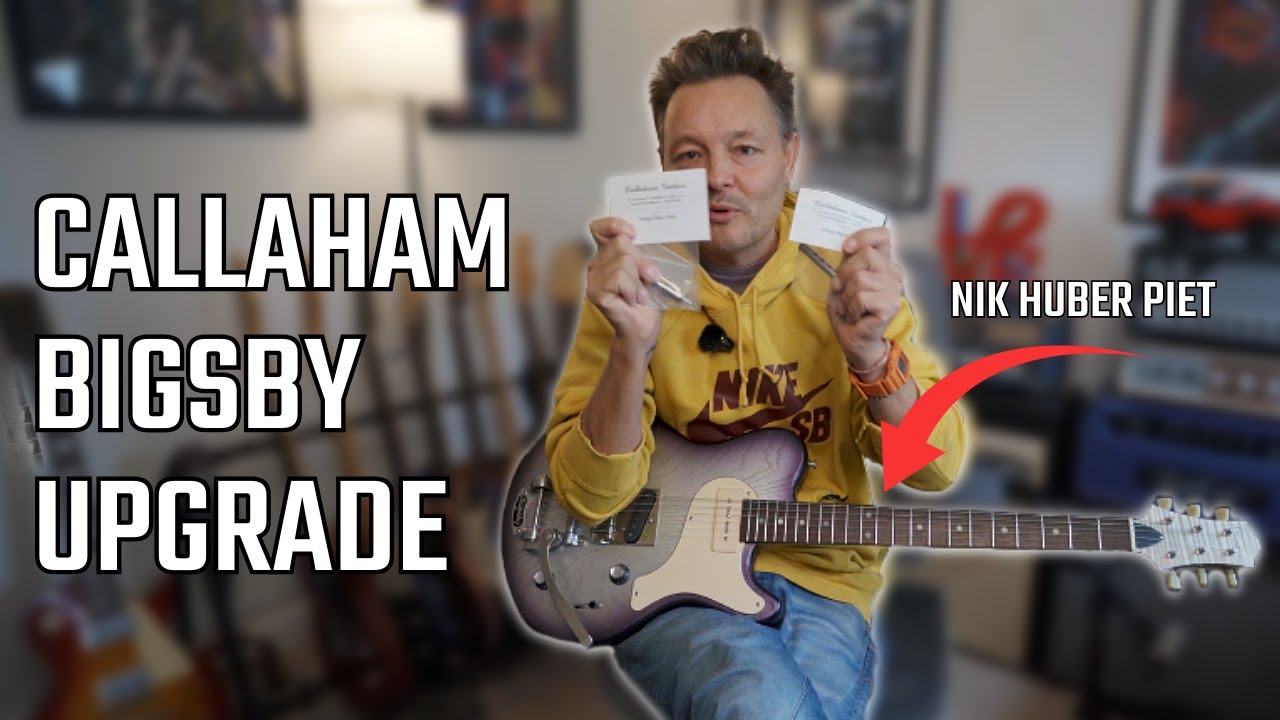 Super Easy Bigsby Upgrade With Callaham Parts - Nik Huber Piet