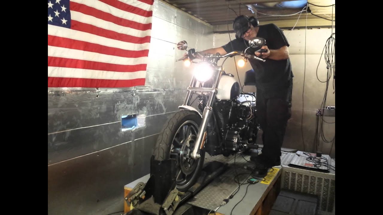 2015 Harley Davidson FXDL Dyna Low Rider Dyno Tune @ Performance Choppers w/ "Dyno-Mike"