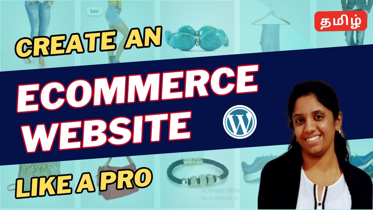 CREATE an Ecommerce Website in Tamil Like a Pro with Woocommerce