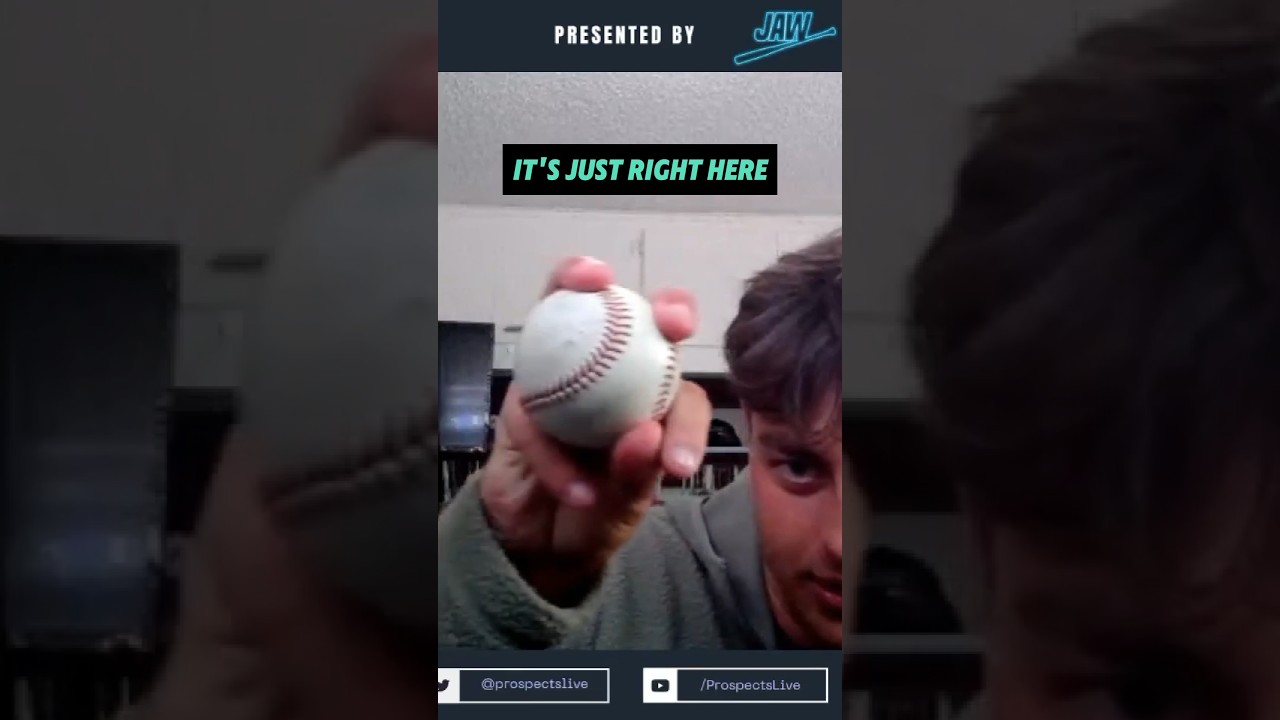 2025 MLB Draft top prospect Tyler Bremner dives into his double-plus changeup grip! 