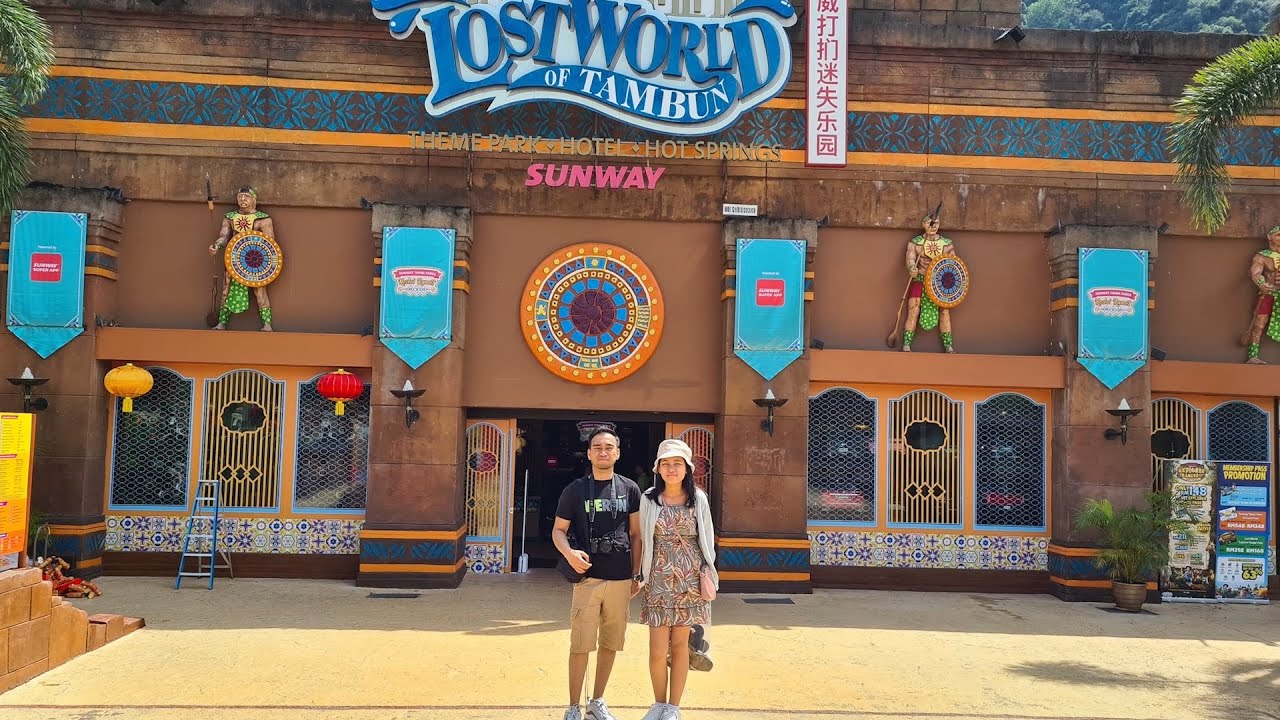 KUNJUNGI LOST WORLD of TAMBUN DI IPOH, PERAK 2024 