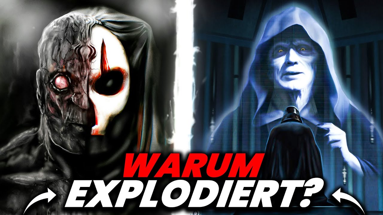 Warum Palpatine & Darth Nihilus beim Sterben beide EXPLODIERTEN!
