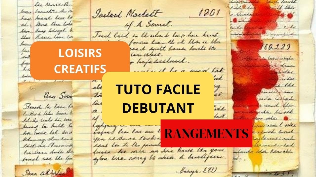 TUTO POCHETTE/RANGEMENT/CADEAUX DÉBUTANT PAPIER ACTION et RECUP. rien ne se perd tout se récupère