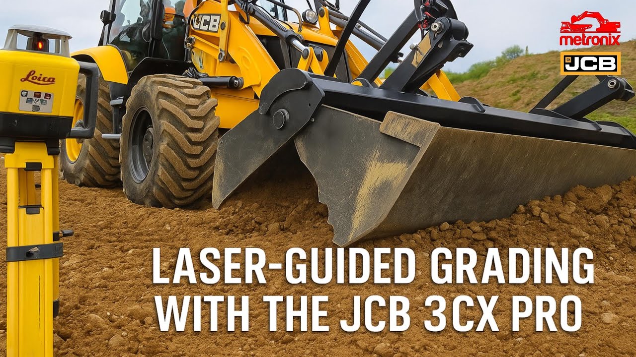 This Is What Laser Precision Looks Like! | JCB 3CX PRO Dual Drive 🔥