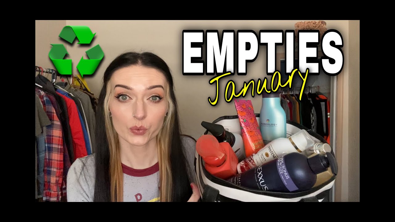 EMPTIES! Products I've Used Up - January 2022