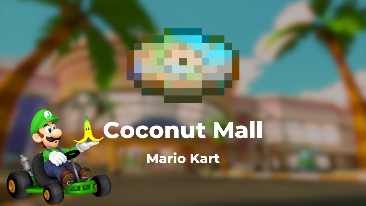 Coconut Mall, but it's Minecraft (Noteblock Music by JEAMCube)